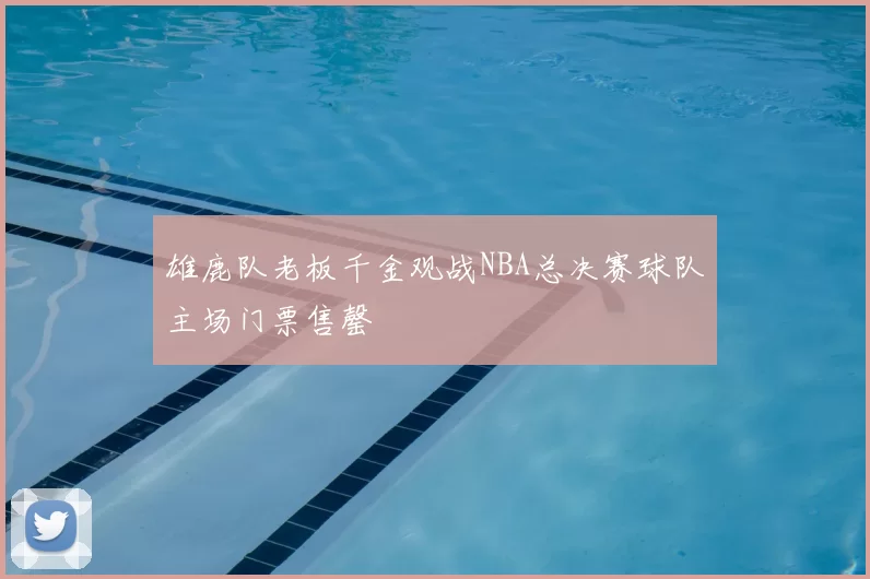 雄鹿队老板千金观战NBA总决赛球队主场门票售罄
