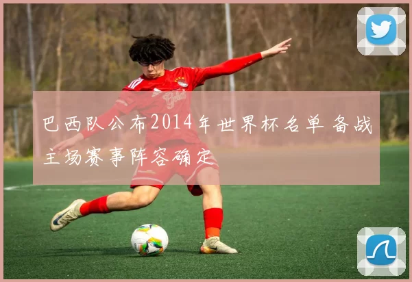 巴西队公布2014年世界杯名单 备战主场赛事阵容确定