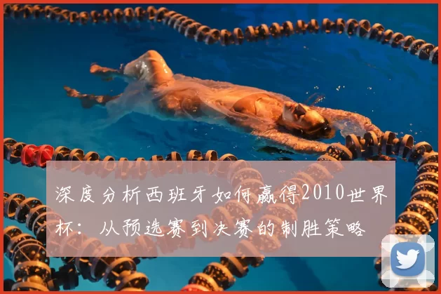 深度分析西班牙如何赢得2010世界杯:从预选赛到决赛的制胜策略