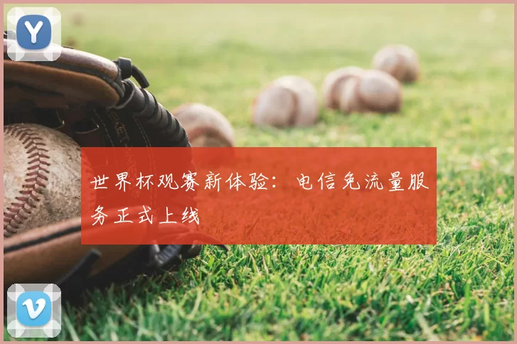 世界杯观赛新体验:电信免流量服务正式上线