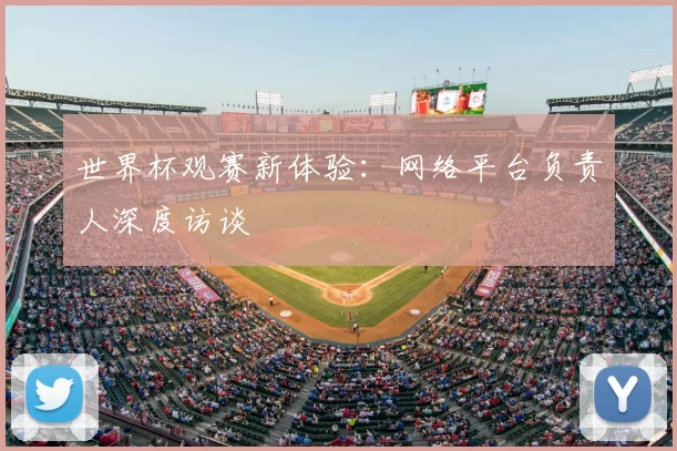 世界杯观赛新体验:网络平台负责人深度访谈