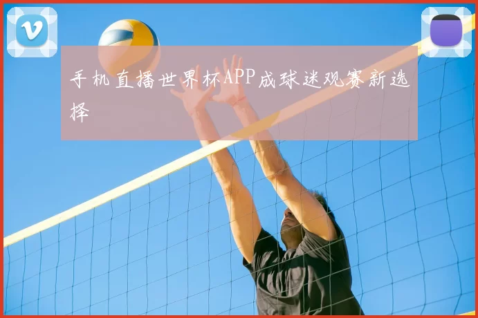 手机直播世界杯APP成球迷观赛新选择